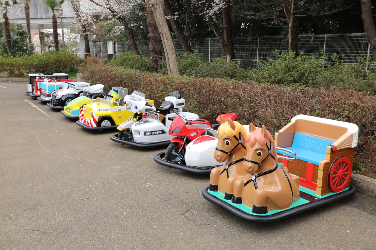 鎌ケ谷市制記念公園の新型バッテリーカー🚙 | かまっこ応援団